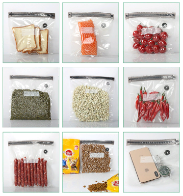 Food bag vacuum kit (pump and 9 bags)