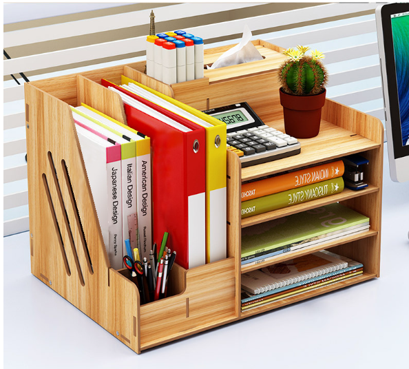 Wooden office organizer OFFICE BOX