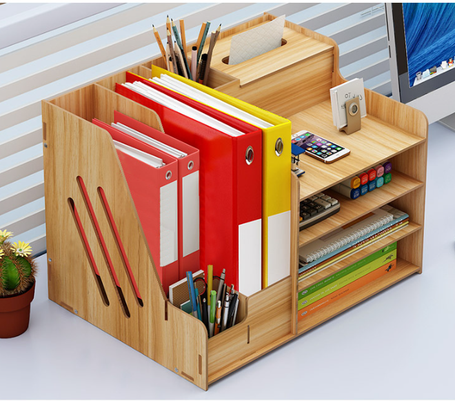 Wooden office organizer OFFICE BOX