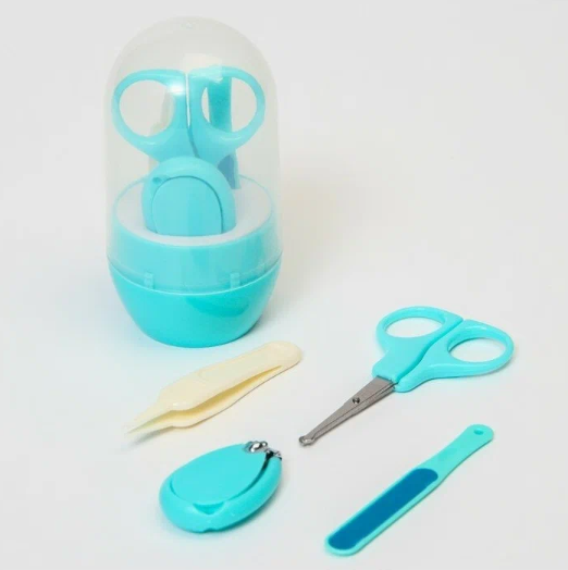 Baby manicure set for newborn care (4 pcs.)