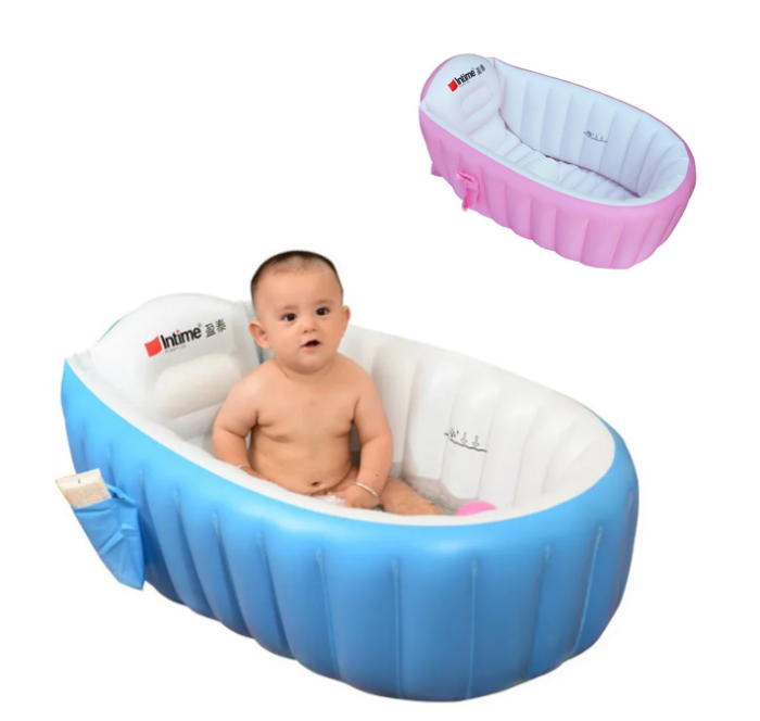 Inflatable bath tub, 75 liters