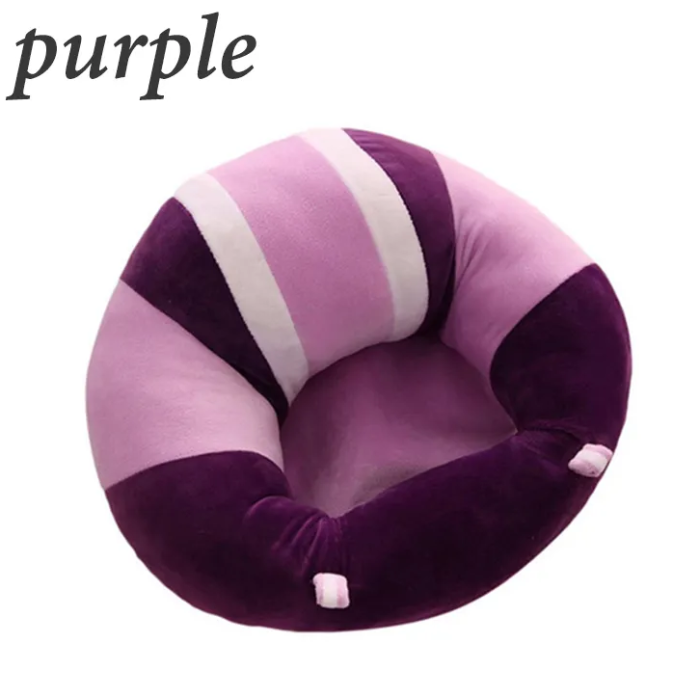 Soft cushion-seat for babies