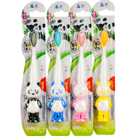 Children's toothbrush HAPPY BEAR (1 piece), 4-10 years old