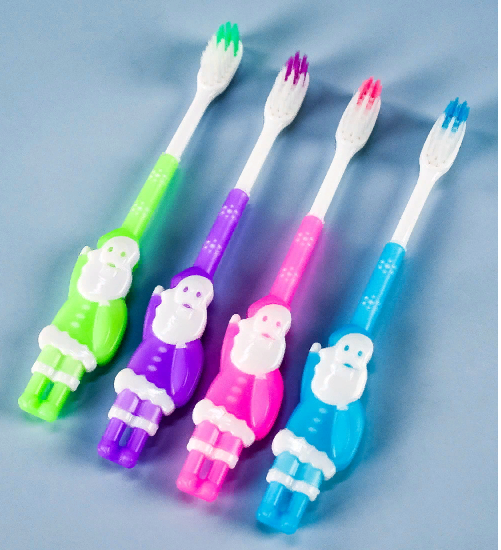 Santa Claus Children's Toothbrush (1 piece), 6-12 years old