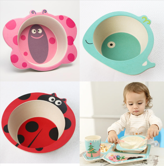 Baby plate BAMBOOK