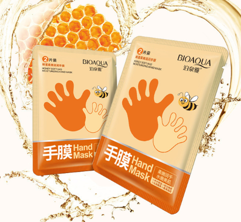 Mask-gloves for hands Bioaqua Hand Mask with propolis