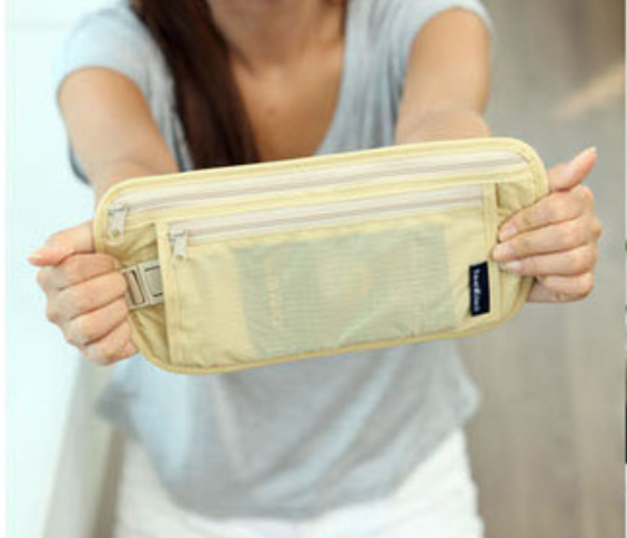 Flat belt bag