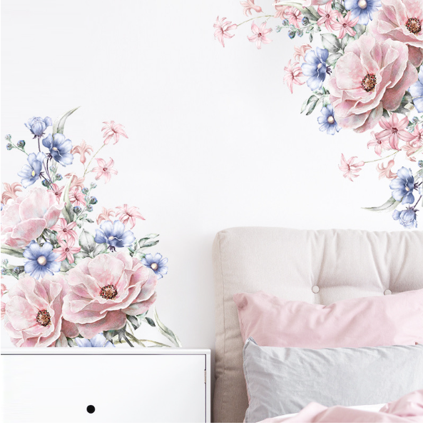 Interior vinyl sticker Т3D FlowersУ