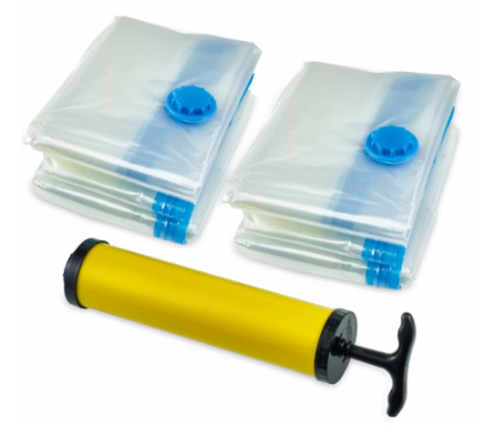 Set of vacuum bags (2 pcs.) + Pumps, 40*60 cm/ 50*70 cm