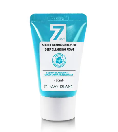 Deep cleansing foam with soda MAY ISLAND, 30 ML