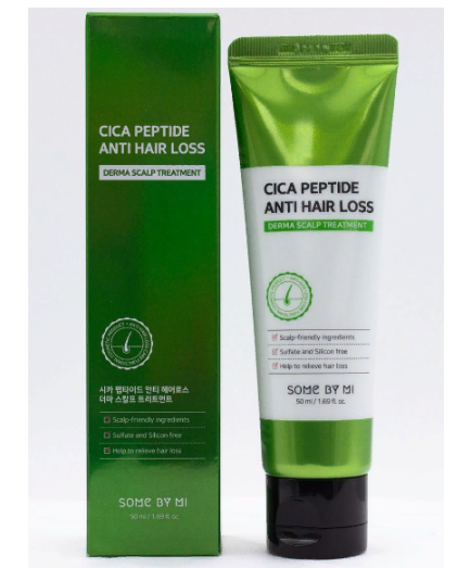 DAMAGED! Strengthening hair mask with Centella and peptides SOME BY MI, 50 ml.