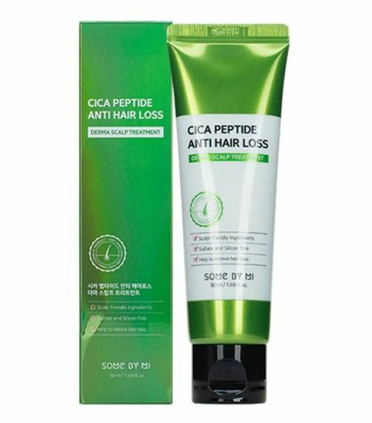 DAMAGED! Strengthening hair mask with Centella and peptides SOME BY MI, 50 ml.