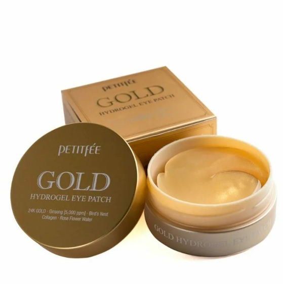 Lifting eye patches with gold complex PETITFEE, 60 pcs.