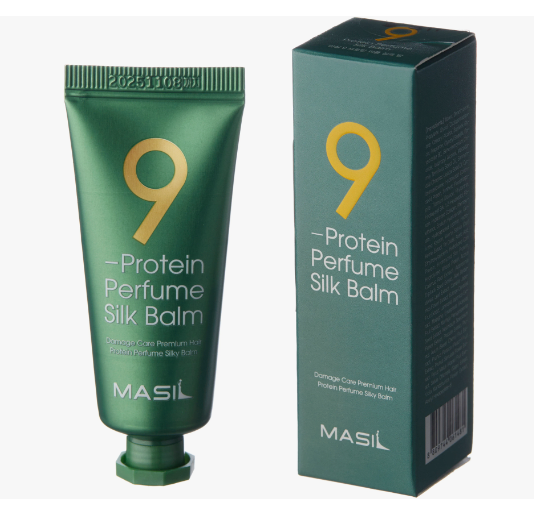 Perfumed balm for hair with silk proteins MASIL, 20 ml