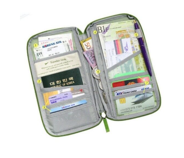 Travel Holder Travel blue