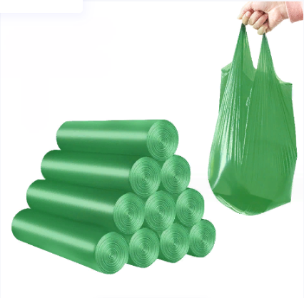 Garbage bags with handle colored 45*60 cm (20 pcs.)