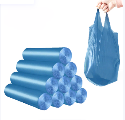 Garbage bags with handle colored 45*60 cm (20 pcs.)