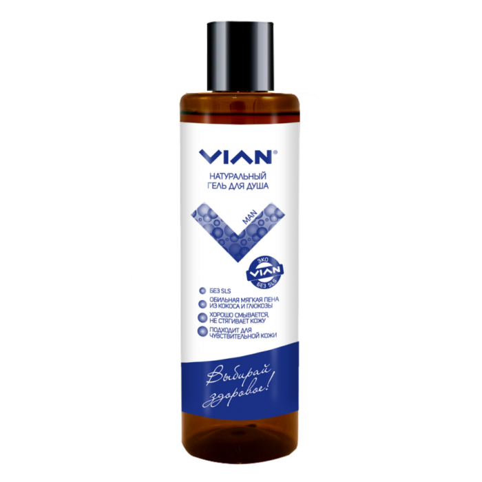 Natural shower gel ТMANУ VIAN, 350 g