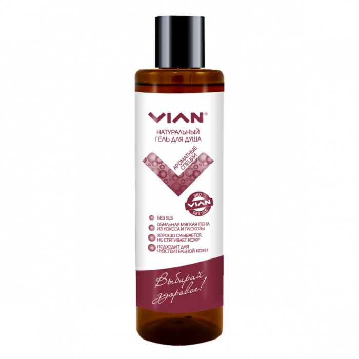 Natural shower gel ТAromatic SpicesУ VIAN, 350 g