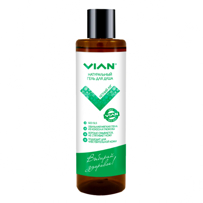 Natural shower gel ТSUMMER MOONУ VIAN, 350 g