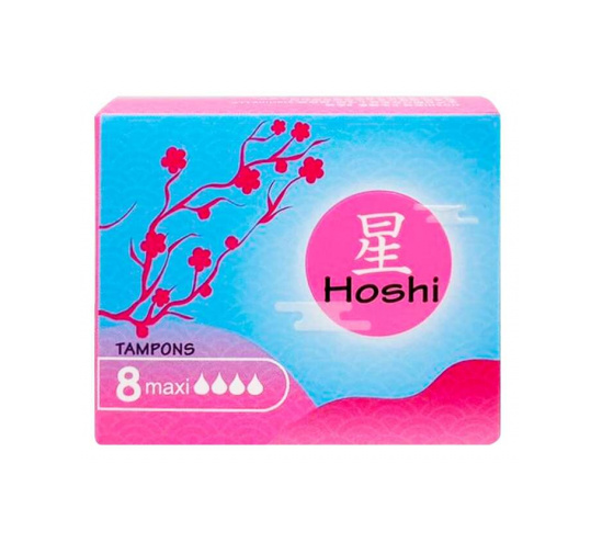 Tampons for women Maxi HOSHI, 8pcs.