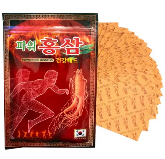 Korean Gold Insam analgesic patch.