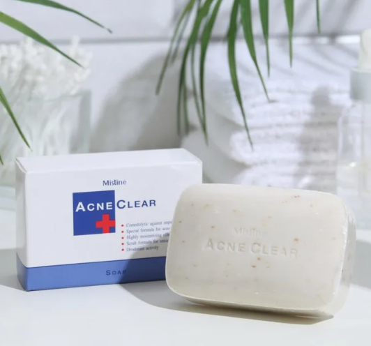 Acne soap for face and body Mistine, 90 g