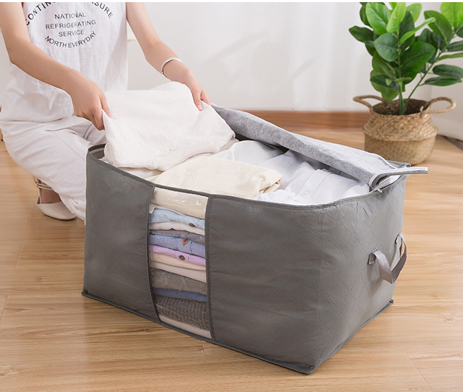 Laundry storage case Gray