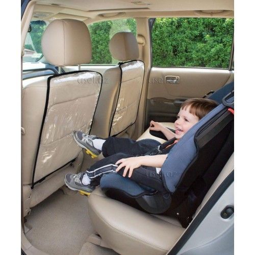 Protective car seat back cover