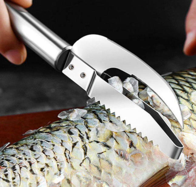 Stainless steel fish cutting knife