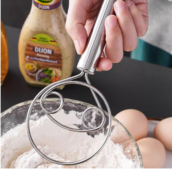 Danish whisk for kneading dough