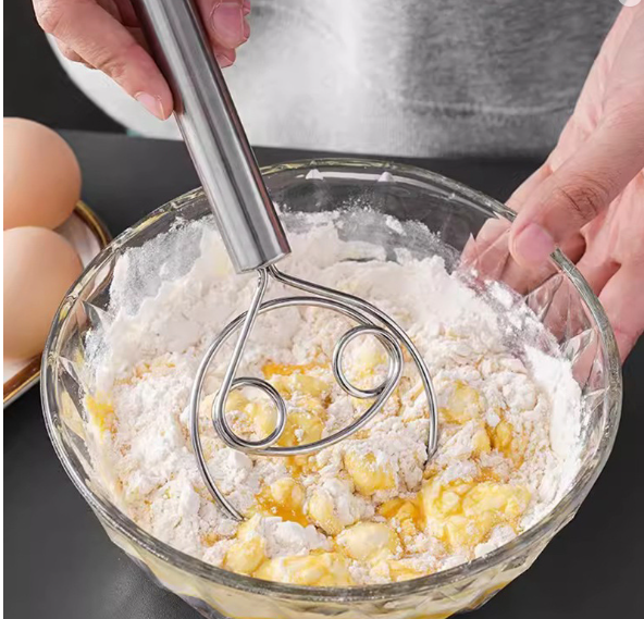 Danish whisk for kneading dough