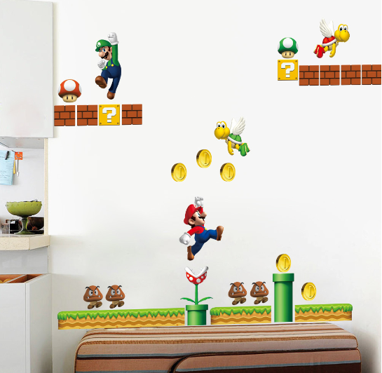 Interior sticker for home ТSuper MarioУ