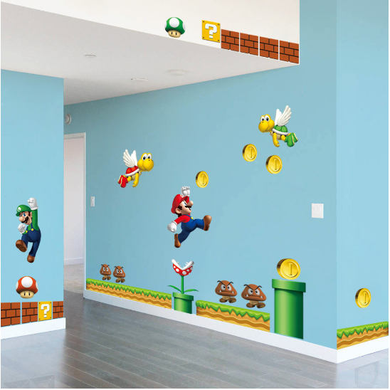 Interior sticker for home ТSuper MarioУ