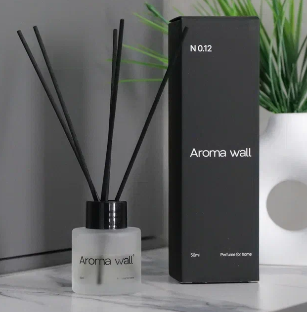 Aroma Wall perfumed home diffuser with sticks, 50ml