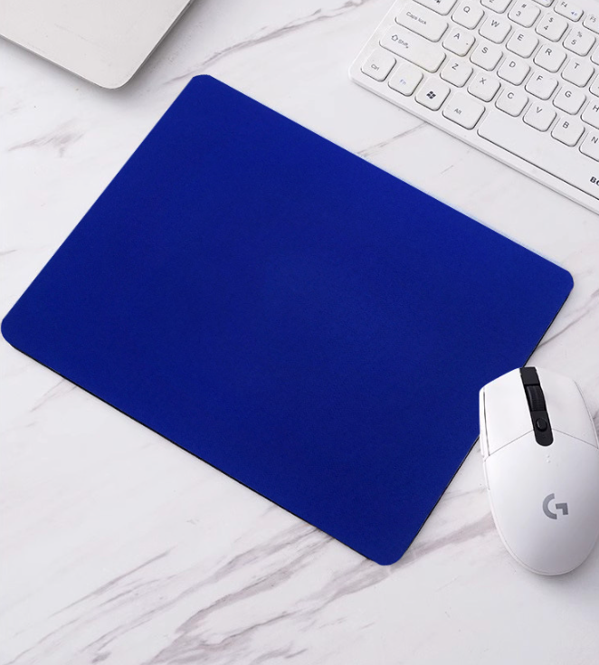 Rubberized mouse pad