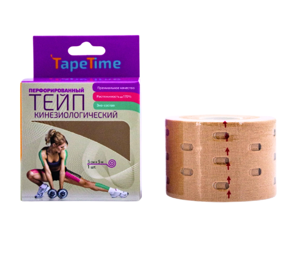 Perforated kinesiology tape TAPETIME, 5cm * 5m