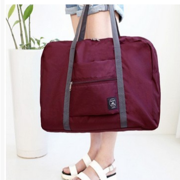 Folding luggage bag Burgundy