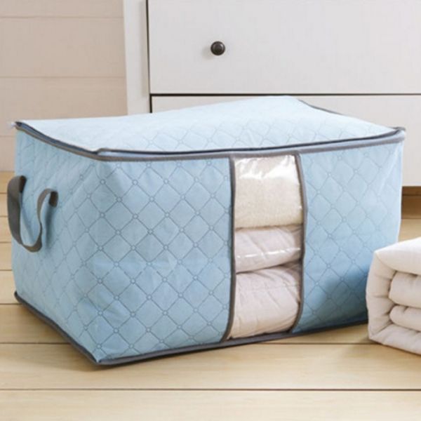 Linen storage case Blue