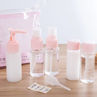 Travel bottle set 5pcs.