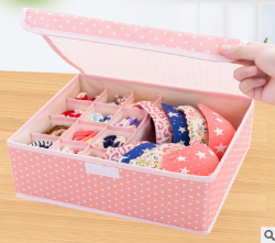 Underwear organizer Pink 13 cells