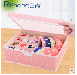 Underwear organizer Pink 13 cells