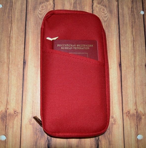 Travel Holder Travel burgundy