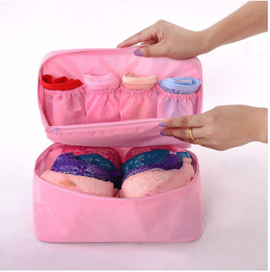 Travel Organizer for Underwear Pink