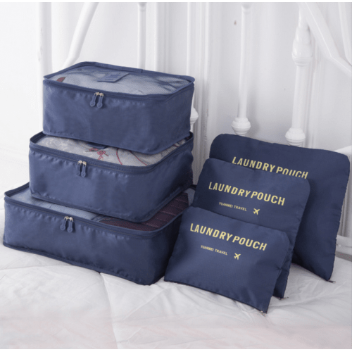 Travel Set 6 pcs. Dark blue