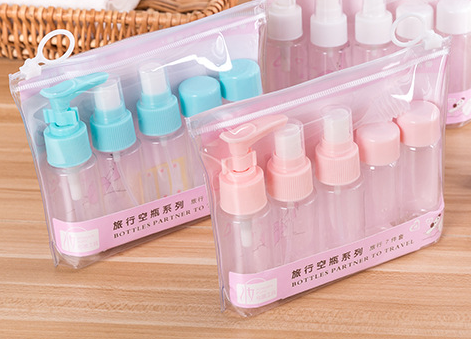 Travel bottle set 5pcs.