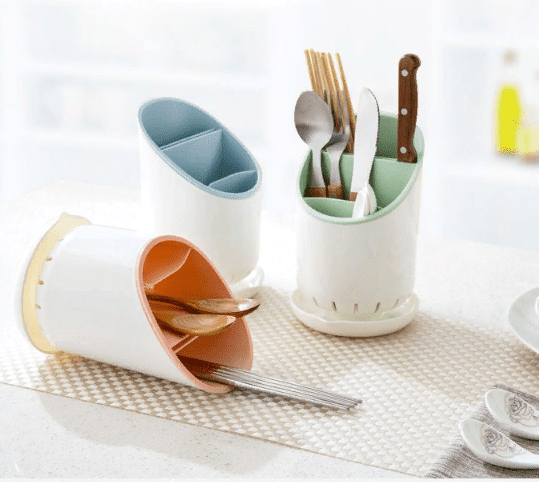 Cutlery drying rack