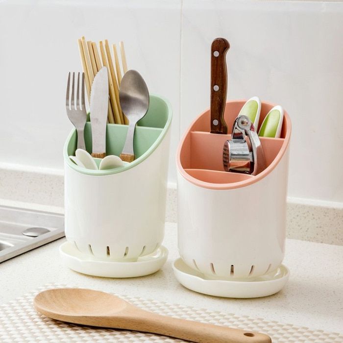 Cutlery drying rack