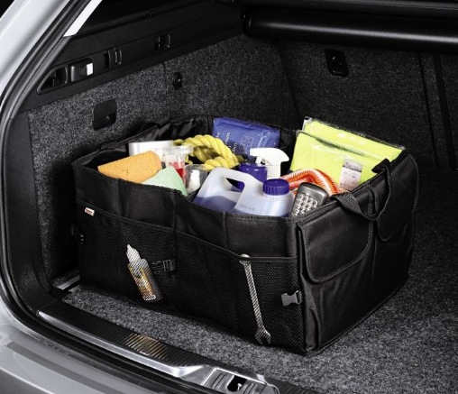 Car trunk organizer black