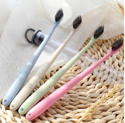 Eco brush with bamboo charcoal